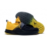 Wholesale Cheap Air Jordan Trainer 2 Flyknit Michigan Yellow Black