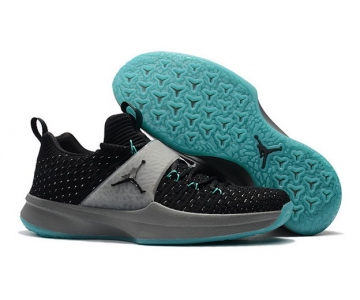 Wholesale Cheap Air Jordan Trainer 2 Flyknit Shoes Black Blue