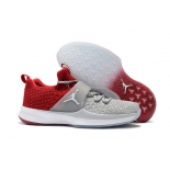 Wholesale Cheap Air Jordan Trainer 2 Flyknit Shoes Red/Gray-White