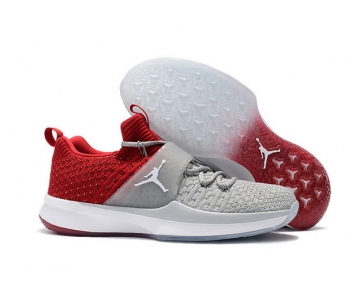 Wholesale Cheap Air Jordan Trainer 2 Flyknit Shoes Red/Gray-White