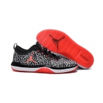 Wholesale Cheap Jordan Trainer Shoes Black/White-Red