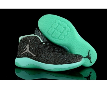 Wholesale Cheap Air Jordan Ultra Fly Shoes Black/Green-Grey