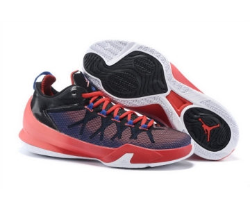 Wholesale Cheap Jordan CP3 VIII Shoes Red/black-white