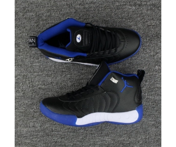 Wholesale Cheap Jordan Jumpman Pro Shoes Black/Blue-White