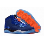 Wholesale Cheap Jordan Spike 40 Shoes Blue/black-orange