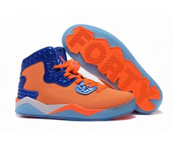 Wholesale Cheap Jordan Spike 40 Shoes Orange/blue-white