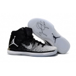 Wholesale Cheap Air Jordan 31 Fine Print Black/Grey-White