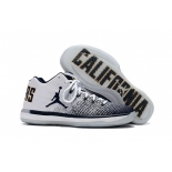 Wholesale Cheap Air Jordan 31 Low Cal White/Black-Yellow