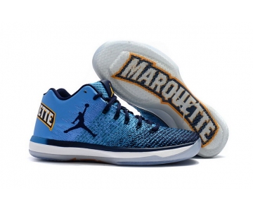 Wholesale Cheap Air Jordan 31 Low Shoes Blue/Black-Yellow