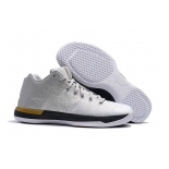 Wholesale Cheap Air Jordan 31 Low Shoes White/Gold-Black