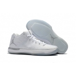 Wholesale Cheap Air Jordan 31 Low Shoes White/Pure Platinum