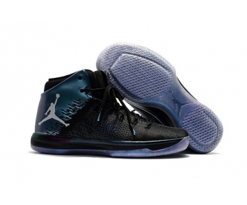 Wholesale Cheap Air Jordan 31 XXXI Shoes Black/Blue-White