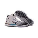 Wholesale Cheap Air Jordan 31 XXXI Shoes White/Black-Blue