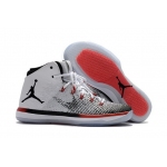 Wholesale Cheap Air Jordan 31 XXXI Shoes White/Black-Red