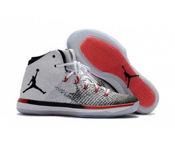 Wholesale Cheap Air Jordan 31 XXXI Shoes White/Black-Red