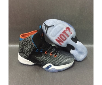 Wholesale Cheap Air Jordan 31 why not Elephant print/Black-Blue-Orange