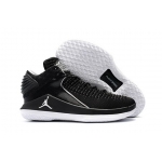 Wholesale Cheap Air Jordan 32 Low Shoes Black/White