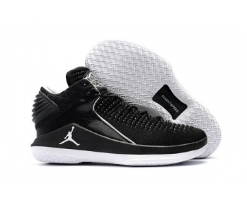 Wholesale Cheap Air Jordan 32 Low Shoes Black/White