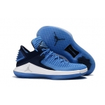 Wholesale Cheap Air Jordan 32 XXXI Low Shoes True Blue/White