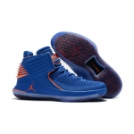 Wholesale Cheap Air Jordan XXXII Retro Shoes Blue/orange