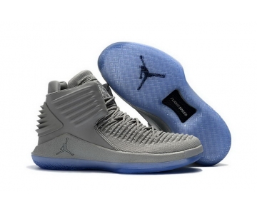 Wholesale Cheap Air Jordan XXXII Retro Shoes Grey