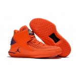 Wholesale Cheap Air Jordan XXXII Retro Shoes Orange/blue