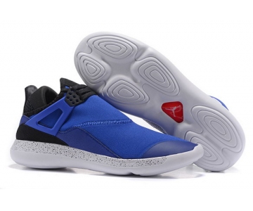 Wholesale Cheap JORDAN FLY 89 Running Shoes Blue/Black-White