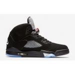 Wholesale Cheap Air Jordan 5 Retro 2016 release Black/Red-metallic silver