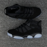 Wholesale Cheap Air Jordan 6 Rings Shoes Black