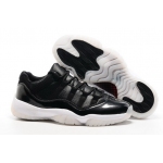 Wholesale Cheap Air Jordan 11 72 10 Low Black/white-red