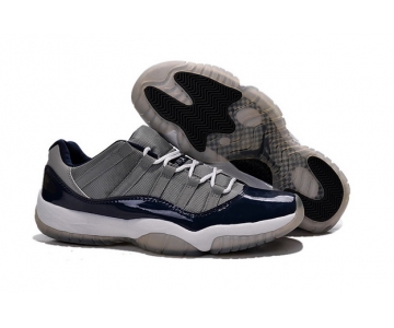 Wholesale Cheap Air Jordan 11 Georgetown Shoes Blue/gray