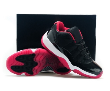 Wholesale Cheap Air Jordan 11 Low BRED Shoes Black/bred