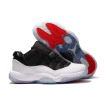 Wholesale Cheap Air Jordan 11 Low Shoes White/Black/Red