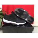 Wholesale Cheap Air Jordan 11 Retro Shoes black/red-white