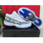 Wholesale Cheap Air Jordan 11 Retro Shoes white/grey cement-blue