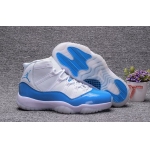 Wholesale Cheap Air Jordan 11 Retro UNC White/University Blue