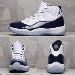 Wholesale Cheap Air Jordan 11 Retro Win Like '82 Shoes Navy Blue/White