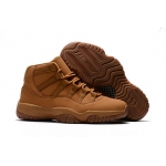 Wholesale Cheap Air Jordan 11 Wheat Ginger/Gum Yellow