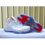 Wholesale Cheap Air Jordan XI Retro Shoes White/Red