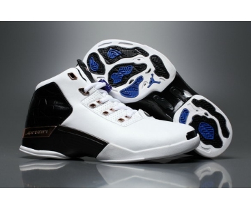 Wholesale Cheap Air Jordan 17 Copper 2016 White Blue Black