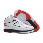 Wholesale Cheap Air Jordan 2 2010 release Shoes white/red-black