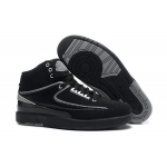 Wholesale Cheap Air Jordan 2 II Retro Shoes black/gray