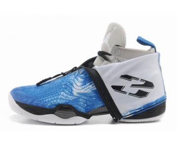 Wholesale Cheap Air Jordan 28 Shoes Blue/White/Black