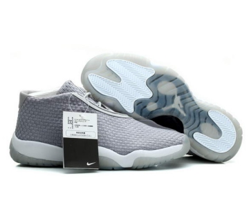 Wholesale Cheap Air Jordan Future Glow Shoes gray/white