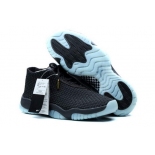 Wholesale Cheap Air Jordan Future Shoes Black/light blue