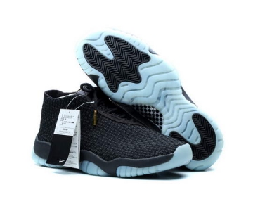 Wholesale Cheap Air Jordan Future Shoes Black/light blue