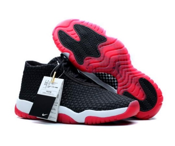 Wholesale Cheap Air Jordan Future Shoes Black/red-white