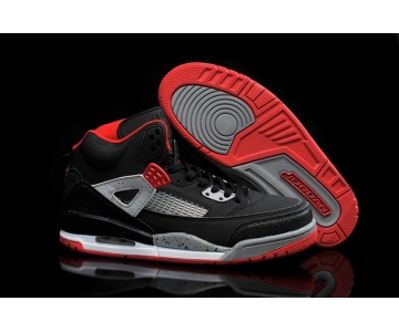 Wholesale Cheap Air Jordan 3.5 Spizike Retro Shoes Black/grey-red