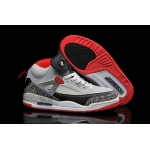 Wholesale Cheap Air Jordan 3.5 Spizike Retro Shoes Wolf grey/red-black