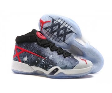 Wholesale Cheap Air Jordan 30 JBC PEs Go Galactic Shoes Galaxy grey/Red-Black-White